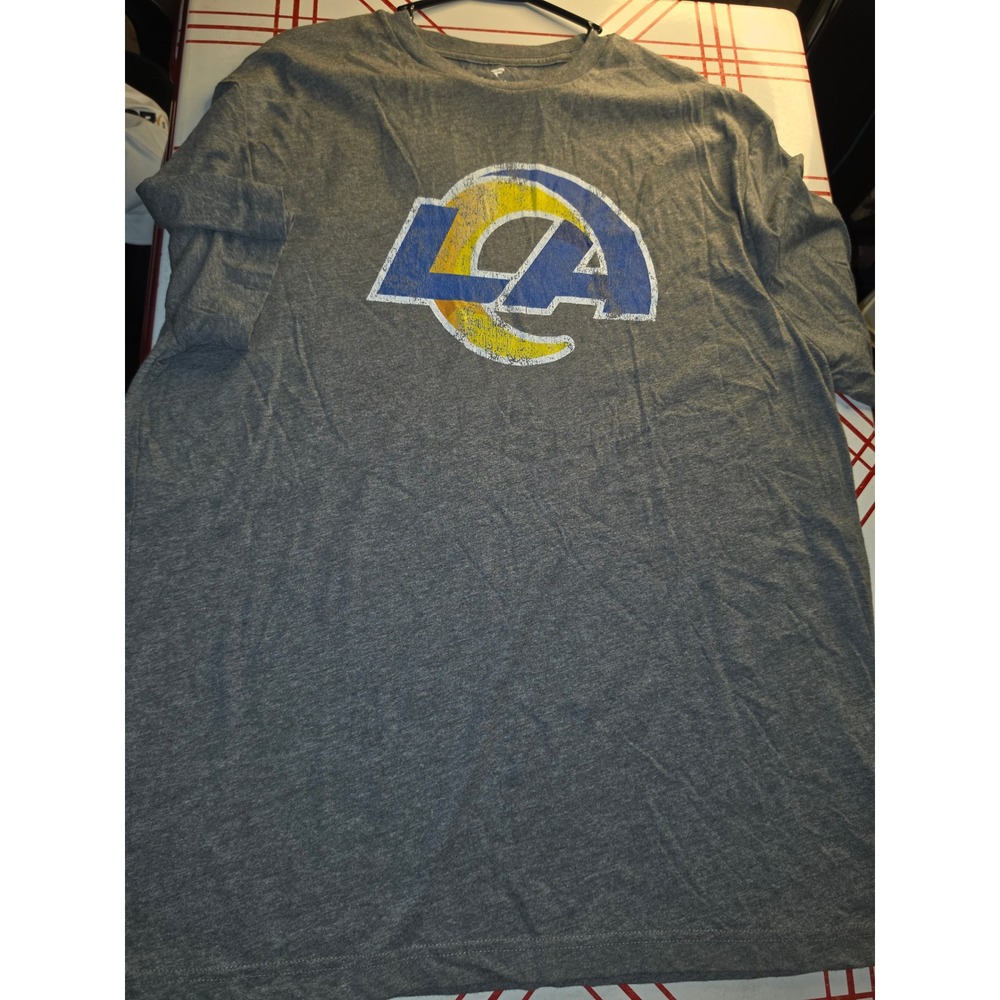 Fanatics NFL Pro Line Los Angeles Rams Moses 25 T-Shirt Mens 2XL Gray New